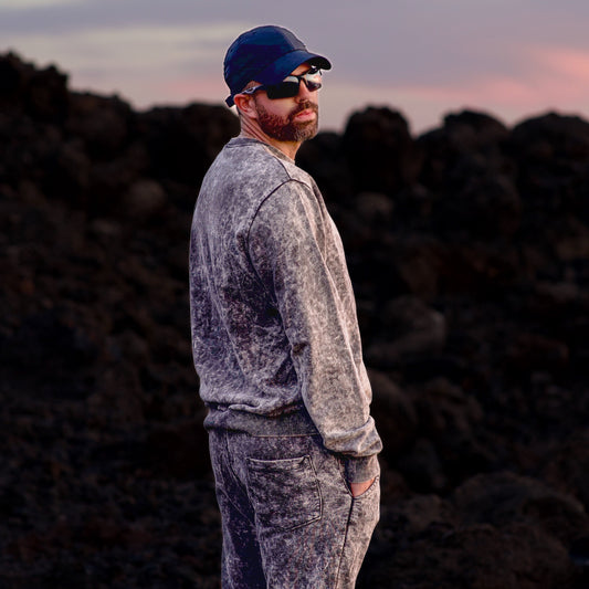 JOGGER MARRÓN EFECTO LAVADO