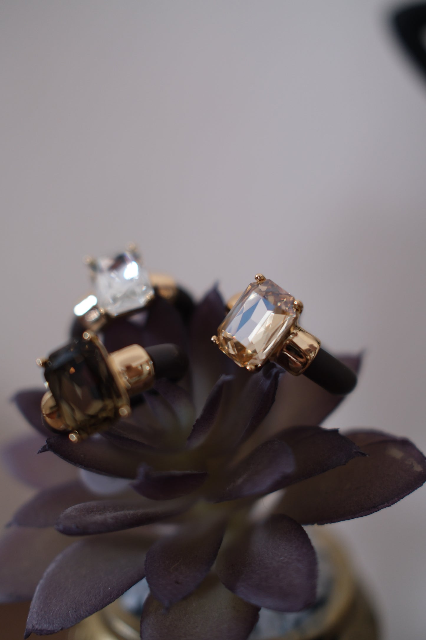 ANILLO BRILLO DOBLE BAÑO DE ORO