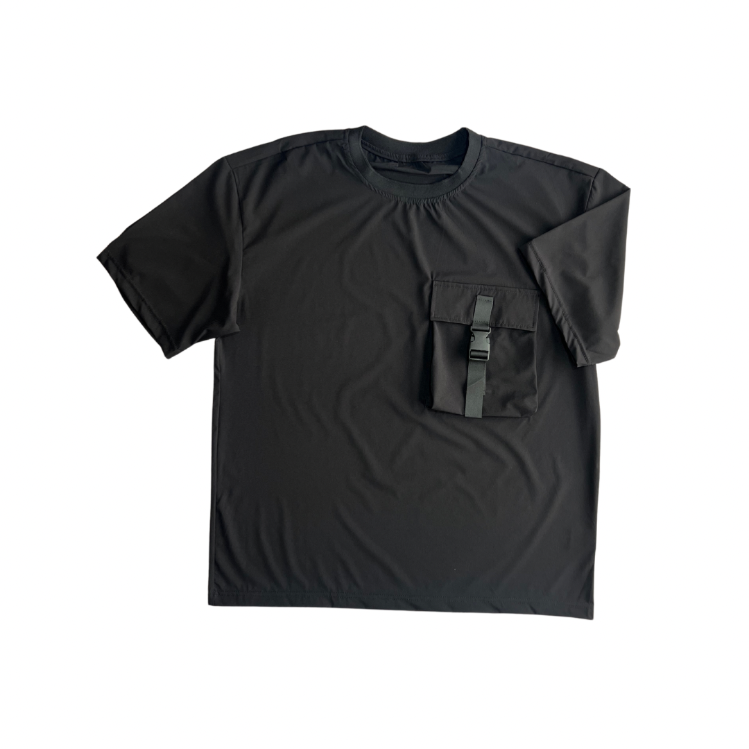 CAMISETA NEGRA UTILITARIA