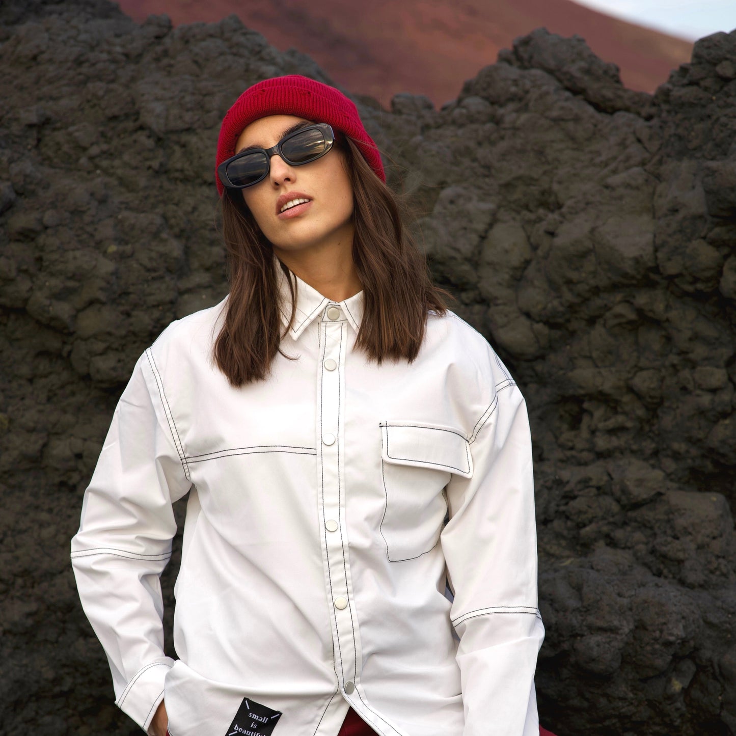 SOBRECAMISA BLANCA