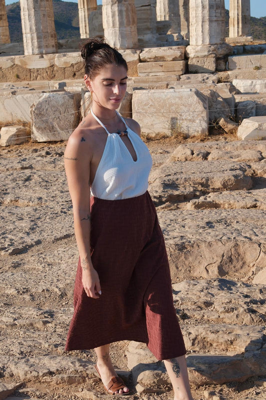 FALDA MIDI POSEIDÓN