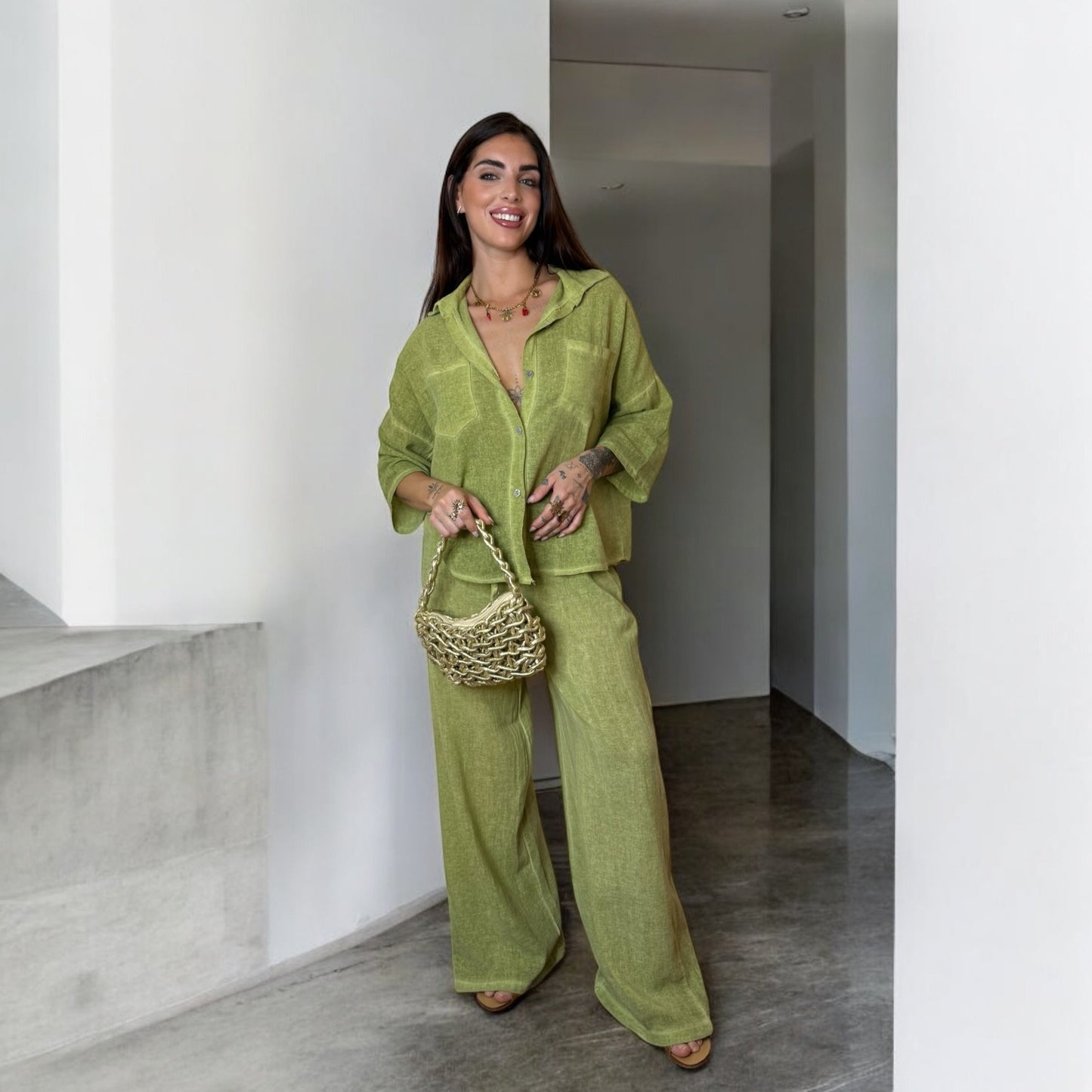 PANTALÓN LIGERO CON BOLSILLOS