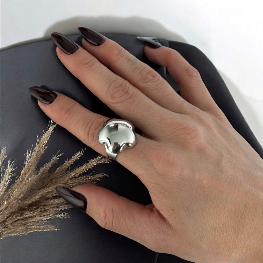 ANILLO MARGARITA PLATEADO