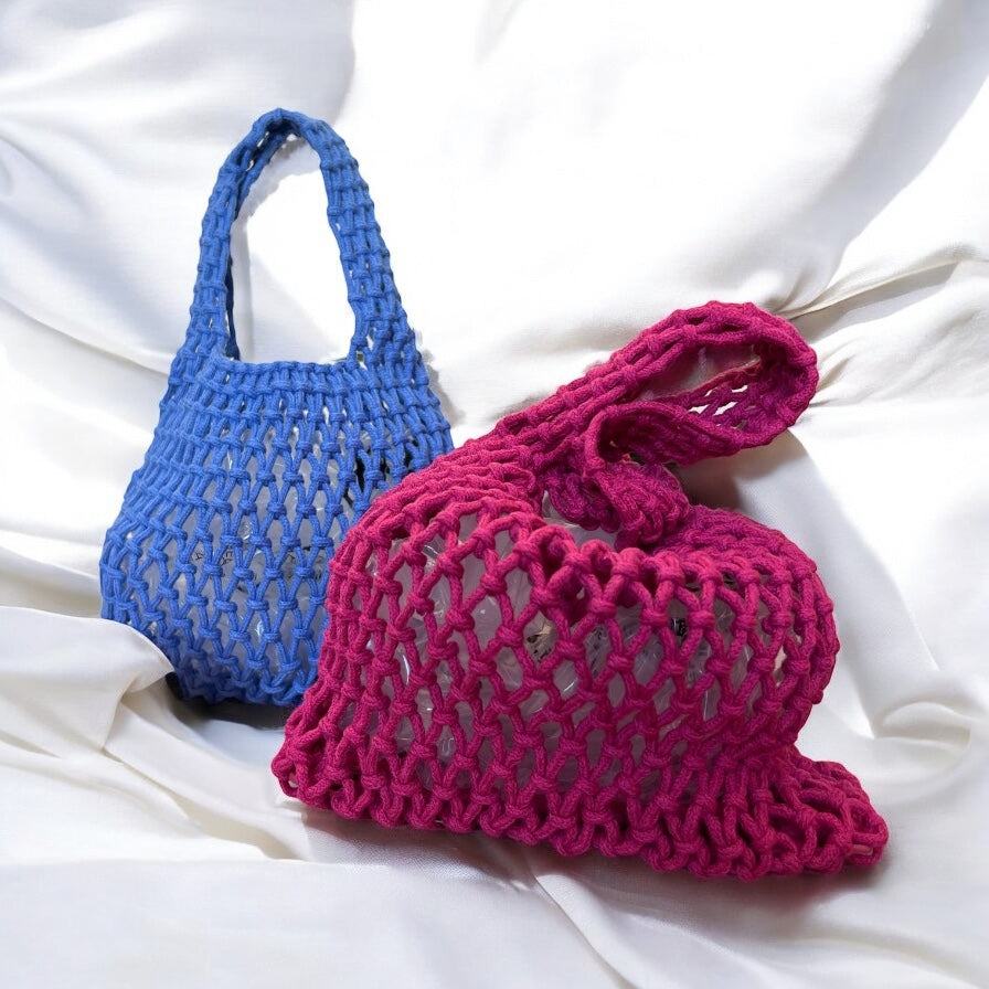 MINI BOLSO MACRAMÉ