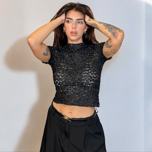 TOP TRANSPARENTE GASA