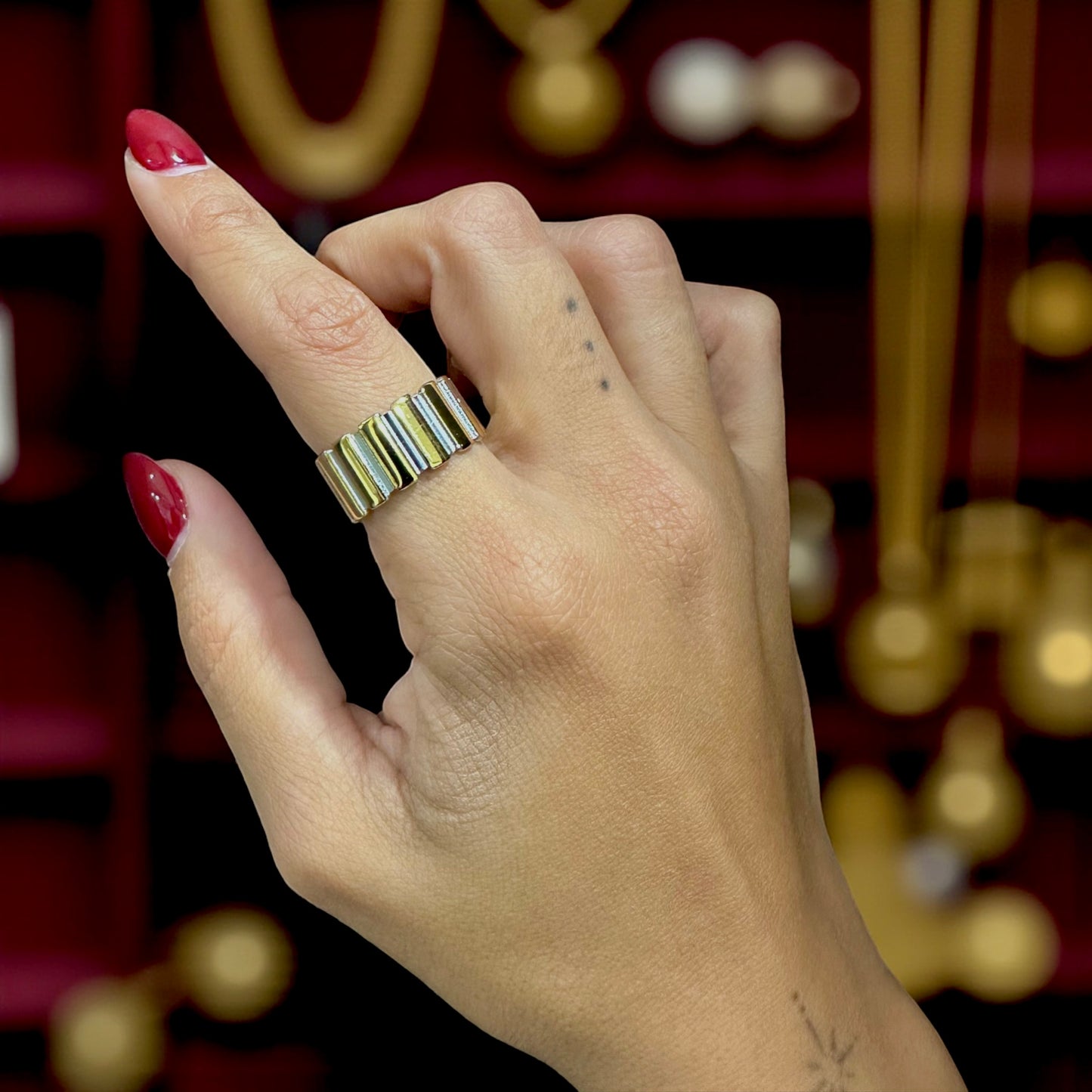 ANILLO BICOLOR LINES