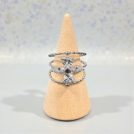 ANILLO FLOR BRILLANTE