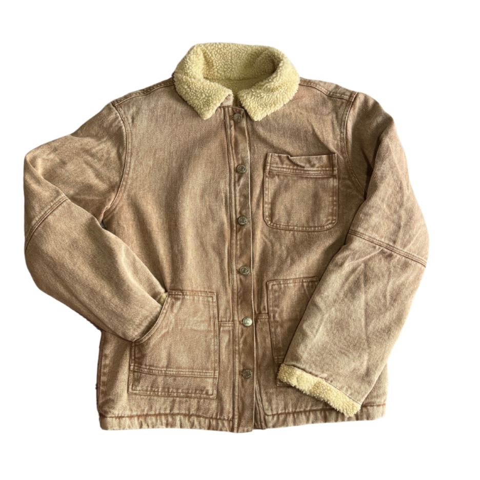 Shearling Denim Jacket