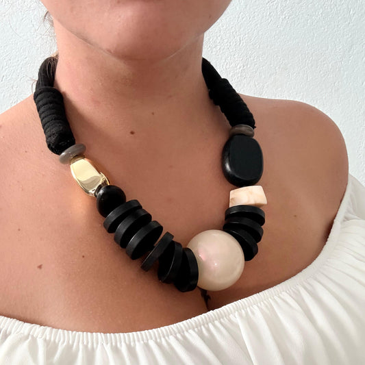 COLLAR RÚSTICO MADERA