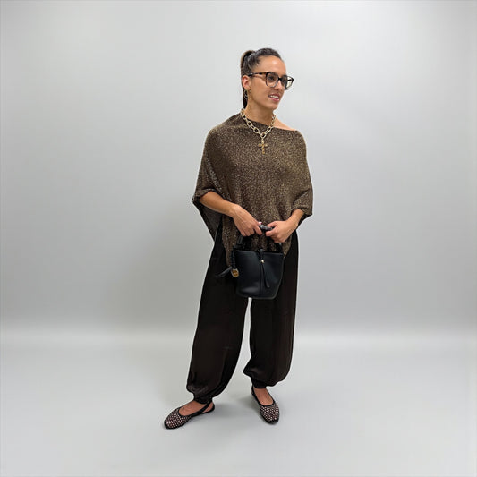 PANTALÓN SATEN BOMBACHO