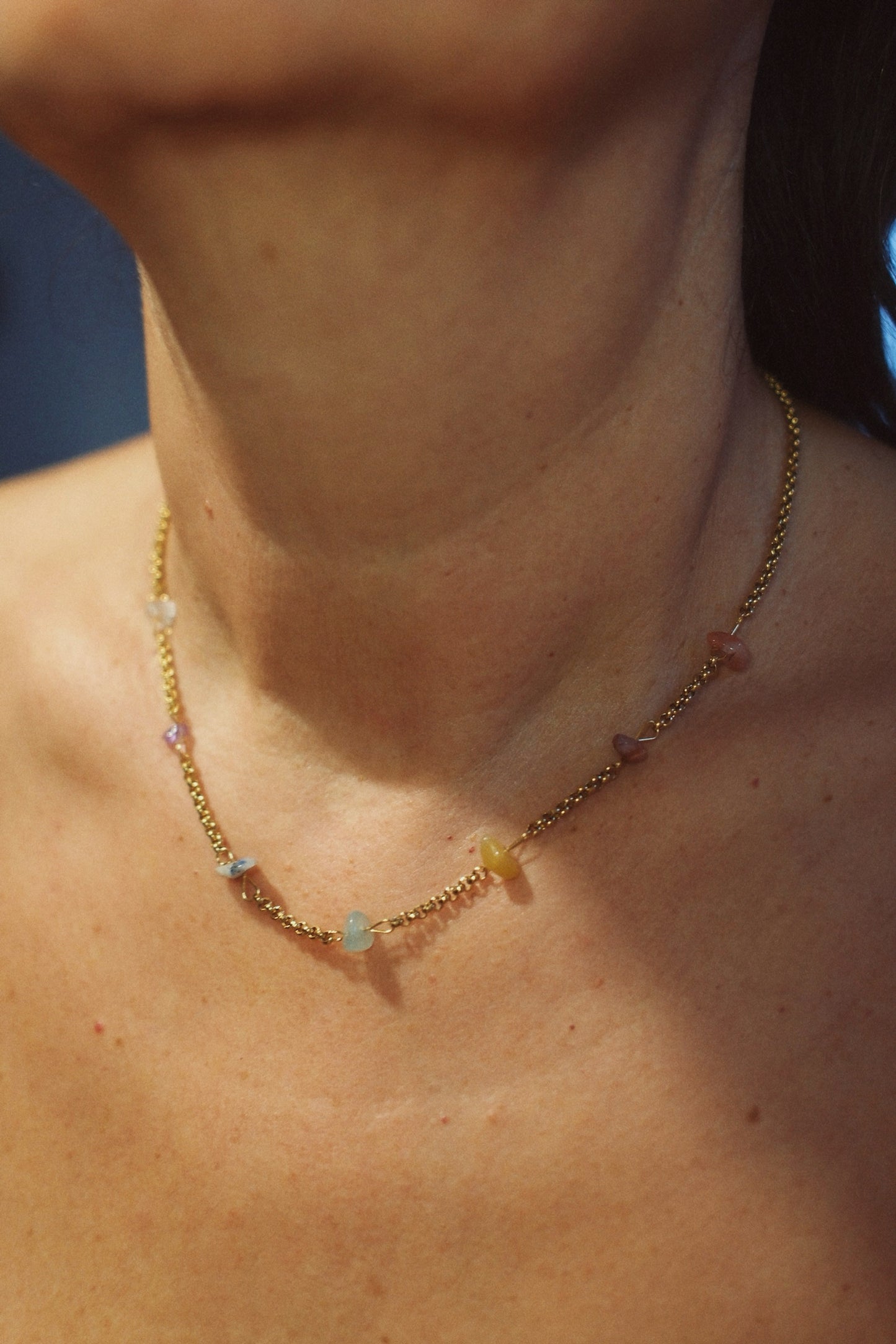 COLLAR CHAKRAS PIEDRAS