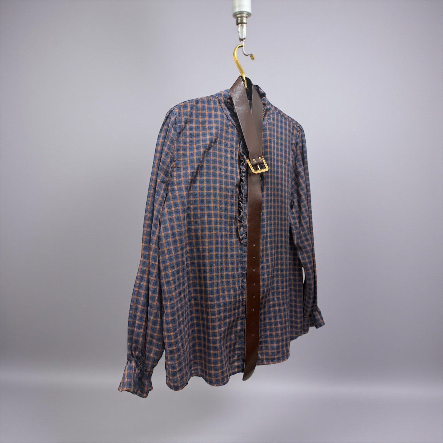 CONJUNTO FALDA CAMISA VICHY