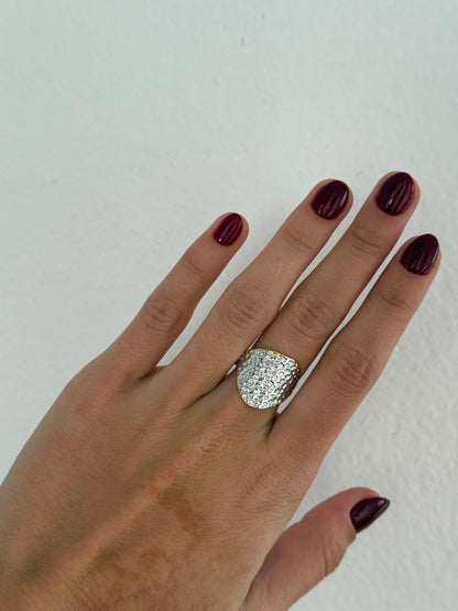 ANILLO SELLO BICOLOR