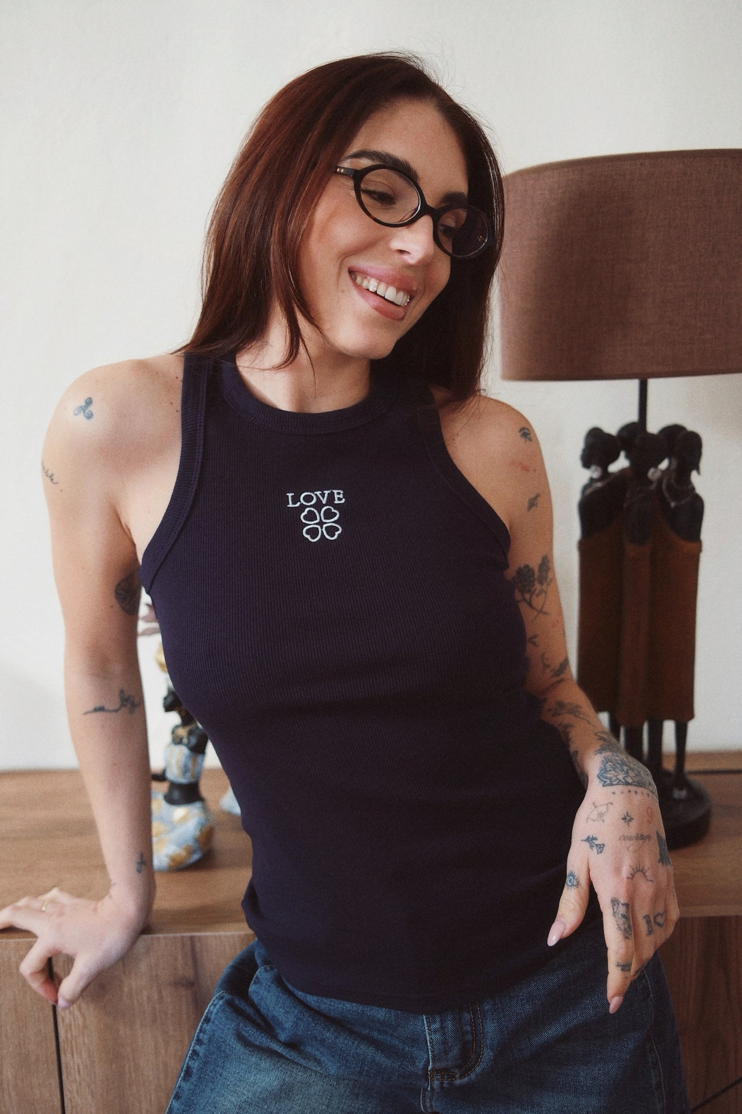 CAMISETA SIN MANGAS LOVE