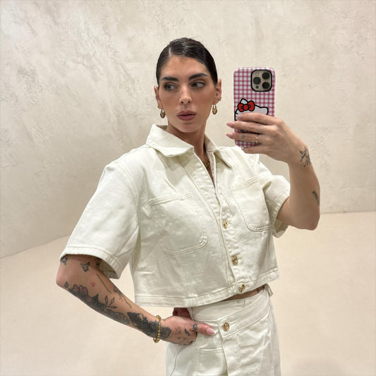 CAMISA MEZCLILLA