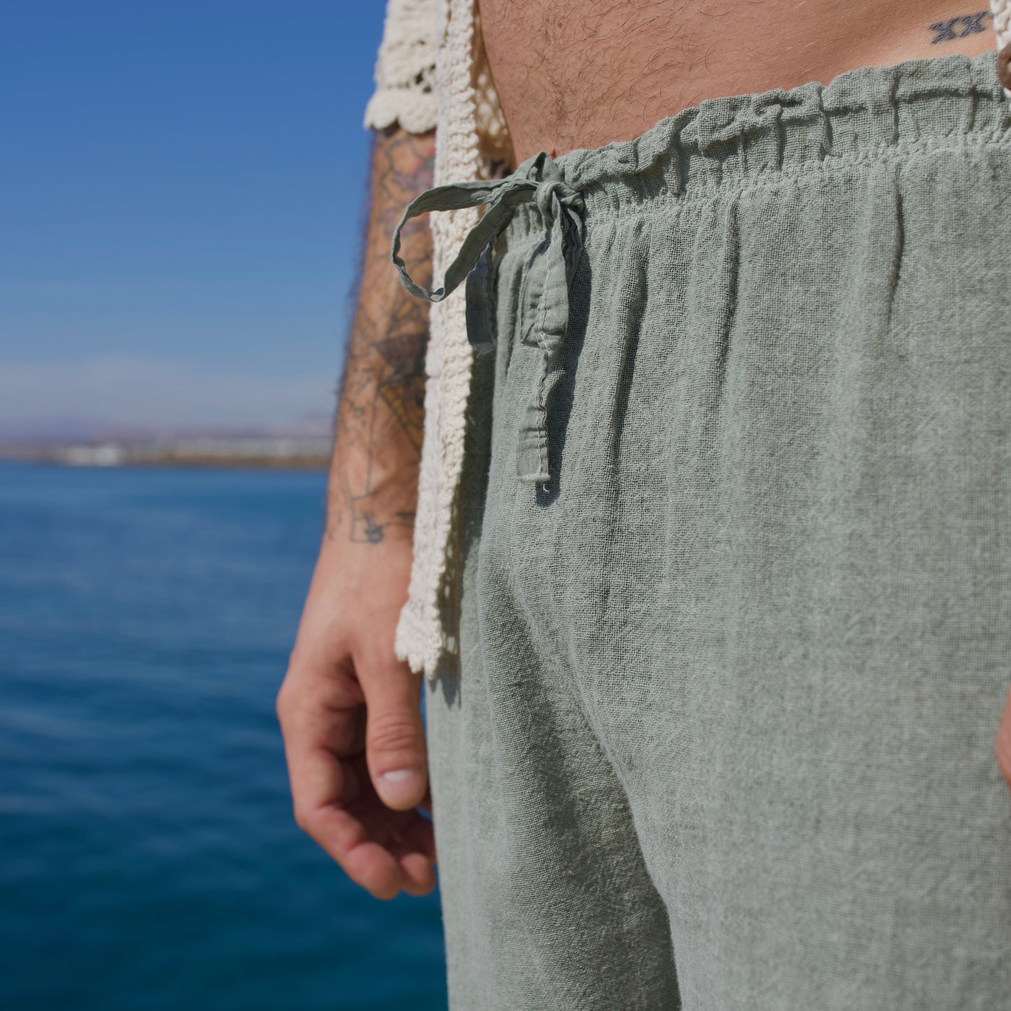 PANTALÓN ALGODÓN GOMA CINTURA