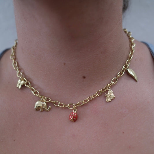 COLLAR CHARM MARIQUITA