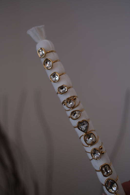 ANILLOS BRILLO ACERO