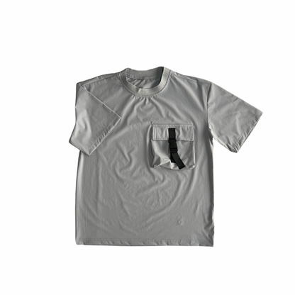 PANTALON CORTO UTILITARIO GRIS