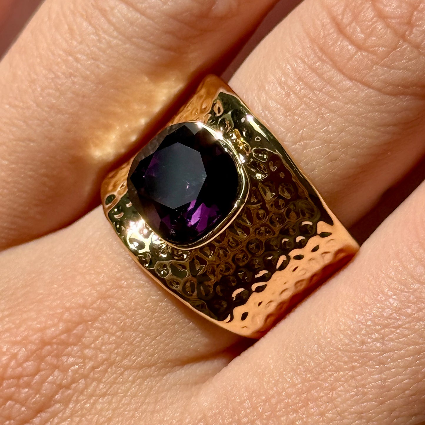 ANILLO DIAMANTE RUGOSO