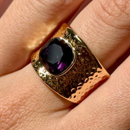 ANILLO DIAMANTE RUGOSO