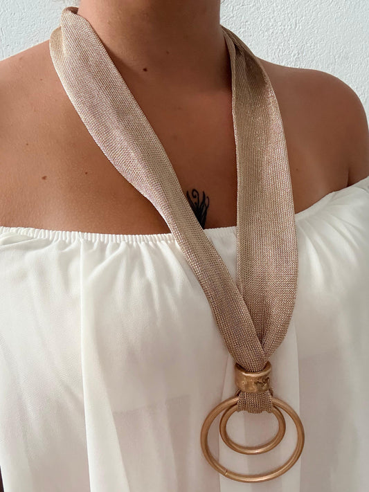 COLLAR MAXI ARO DOBLE