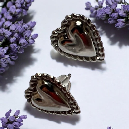 PENDIENTES PEQUEÑOS CORAZON 