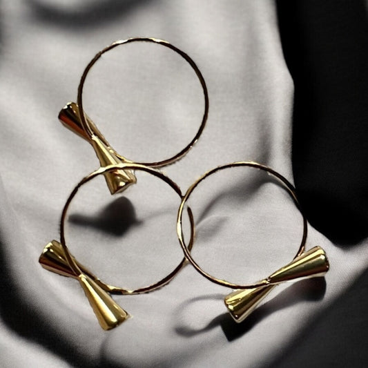 ANILLO DOBLE CONO