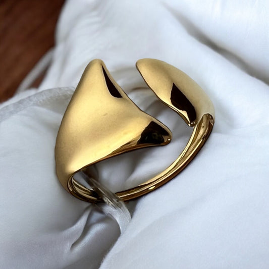 ANILLO ABIERTO DORADO