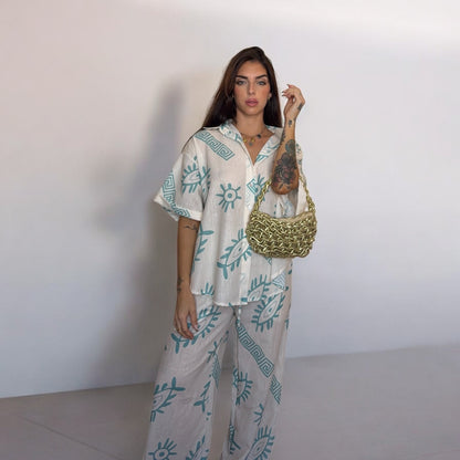 PANTALONES ESTAMPADO OJO