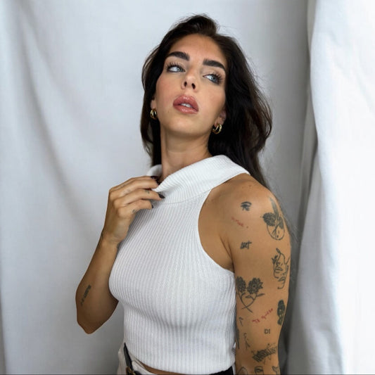 TOP HALTER CANALÉ