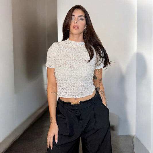 TOP TRANSPARENTE GASA