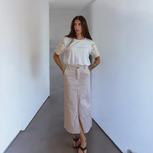 FALDA VAQUERA