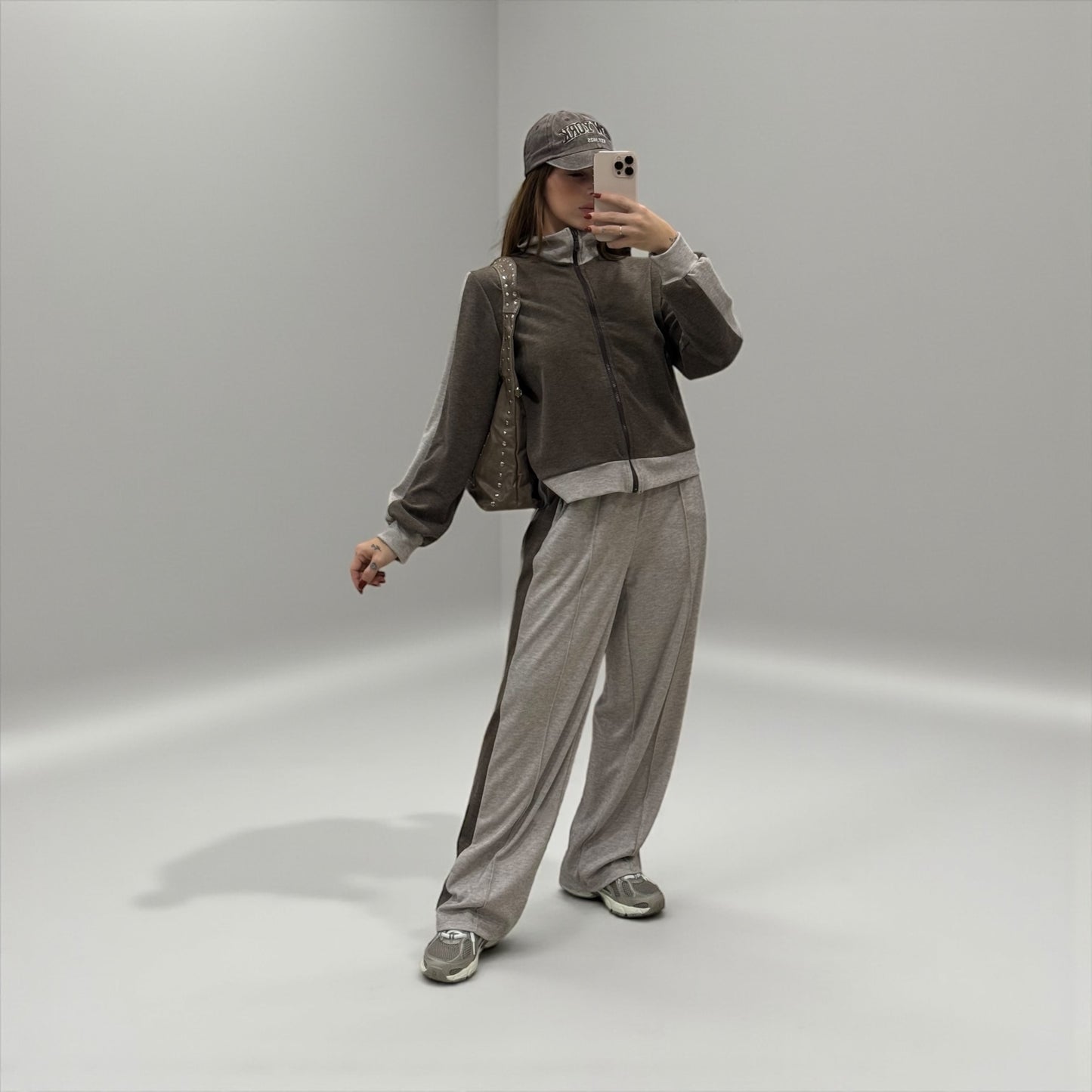 CHAQUETA DE CHANDAL BICOLOR