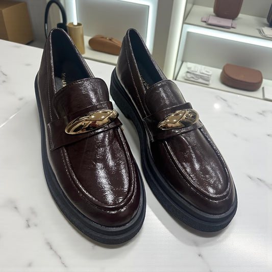 MOCASINES MARRONES PLATAFORMA