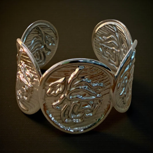 BRAZALETE MONEDA CON GRABADO