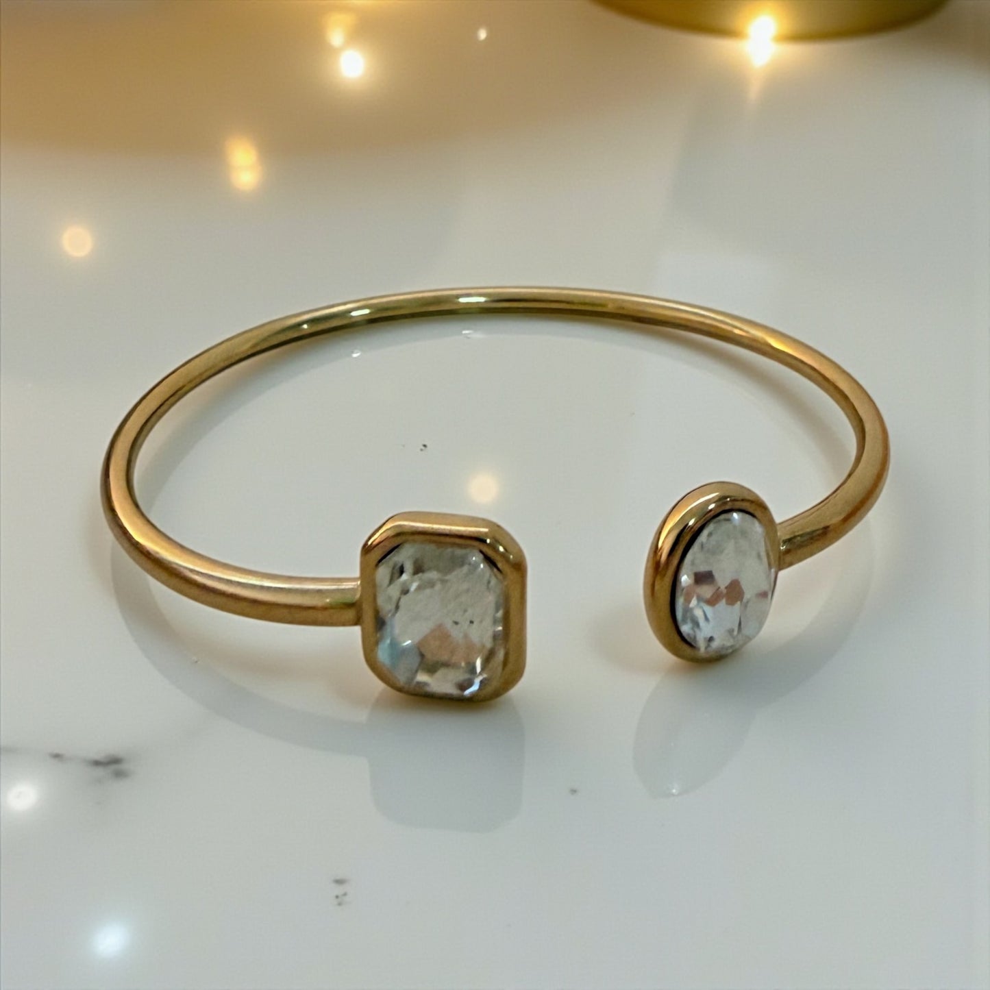 BRAZALETE DOBLE BRILLO