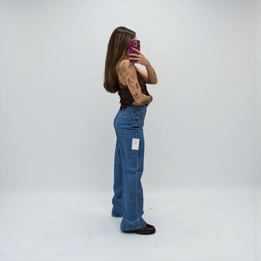 JEANS WIDE LEG