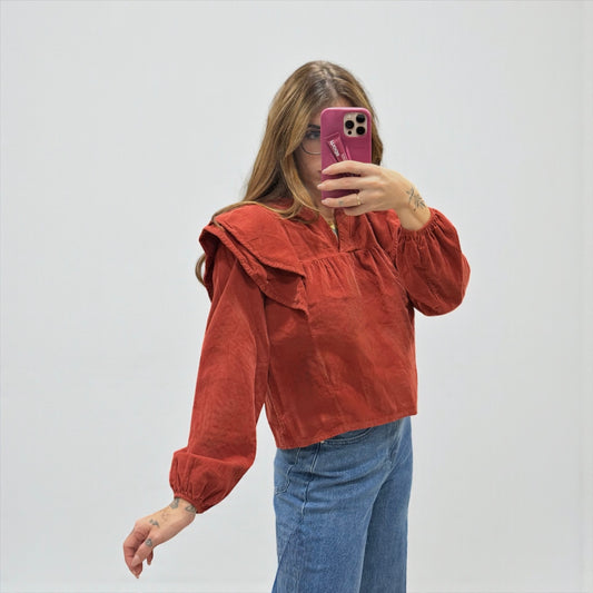 BLUSA MICROPANA VOLANTES