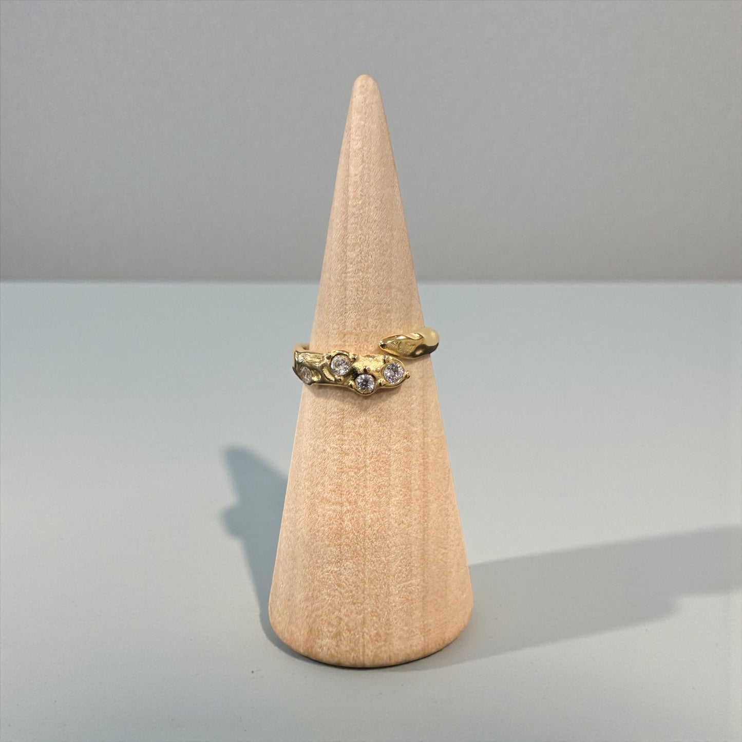 ANILLO SERPIENTE DETALLE BRILLOS