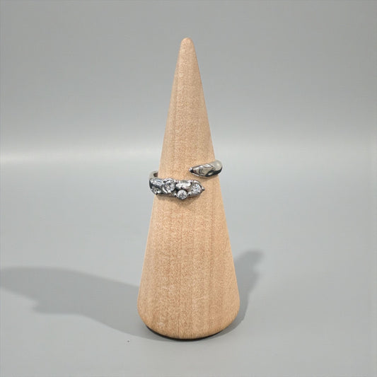 ANILLO SERPIENTE DETALLE BRILLOS