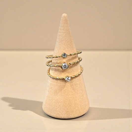 ANILLO TRIPLE DETALLE BRILLOS