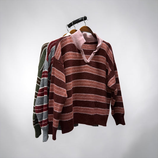 JERSEY RAYAS DETALLE CUELLO