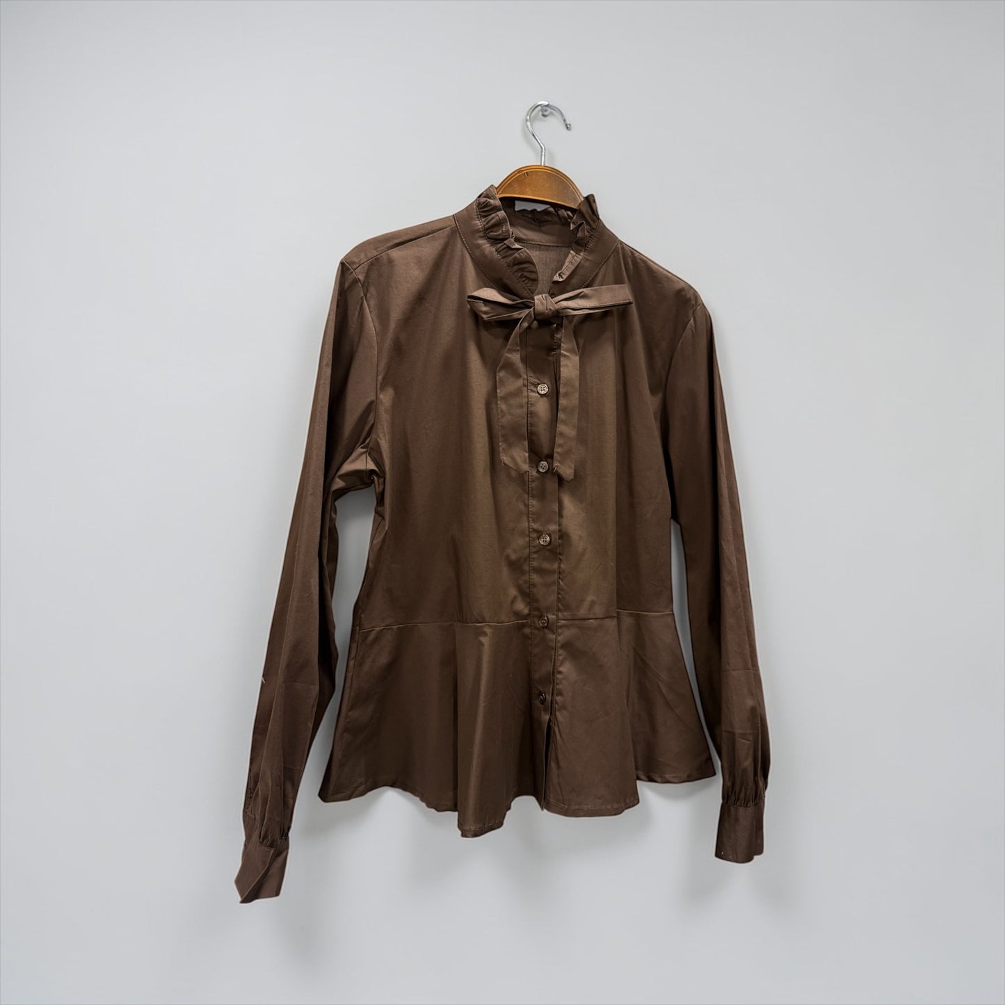 CAMISA LAZO DETALLE VOLANTES