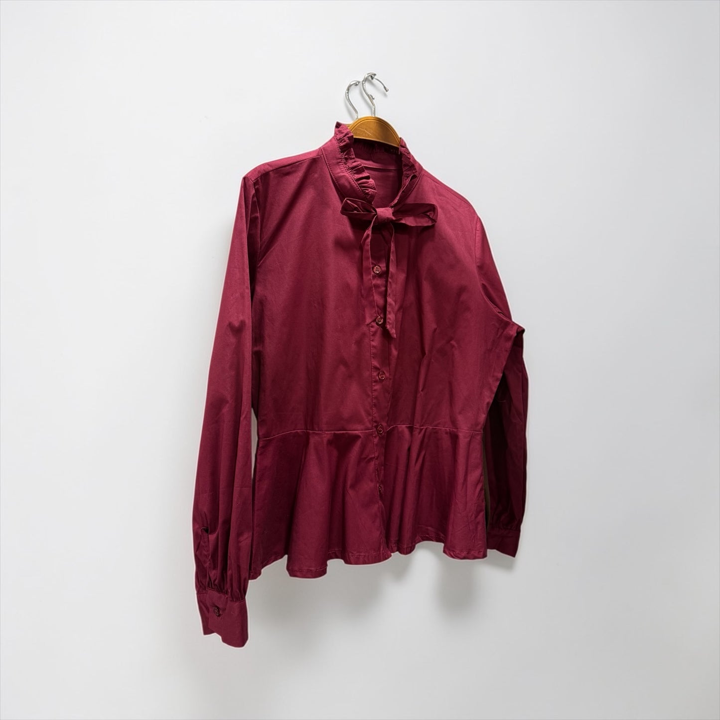 CAMISA LAZO DETALLE VOLANTES