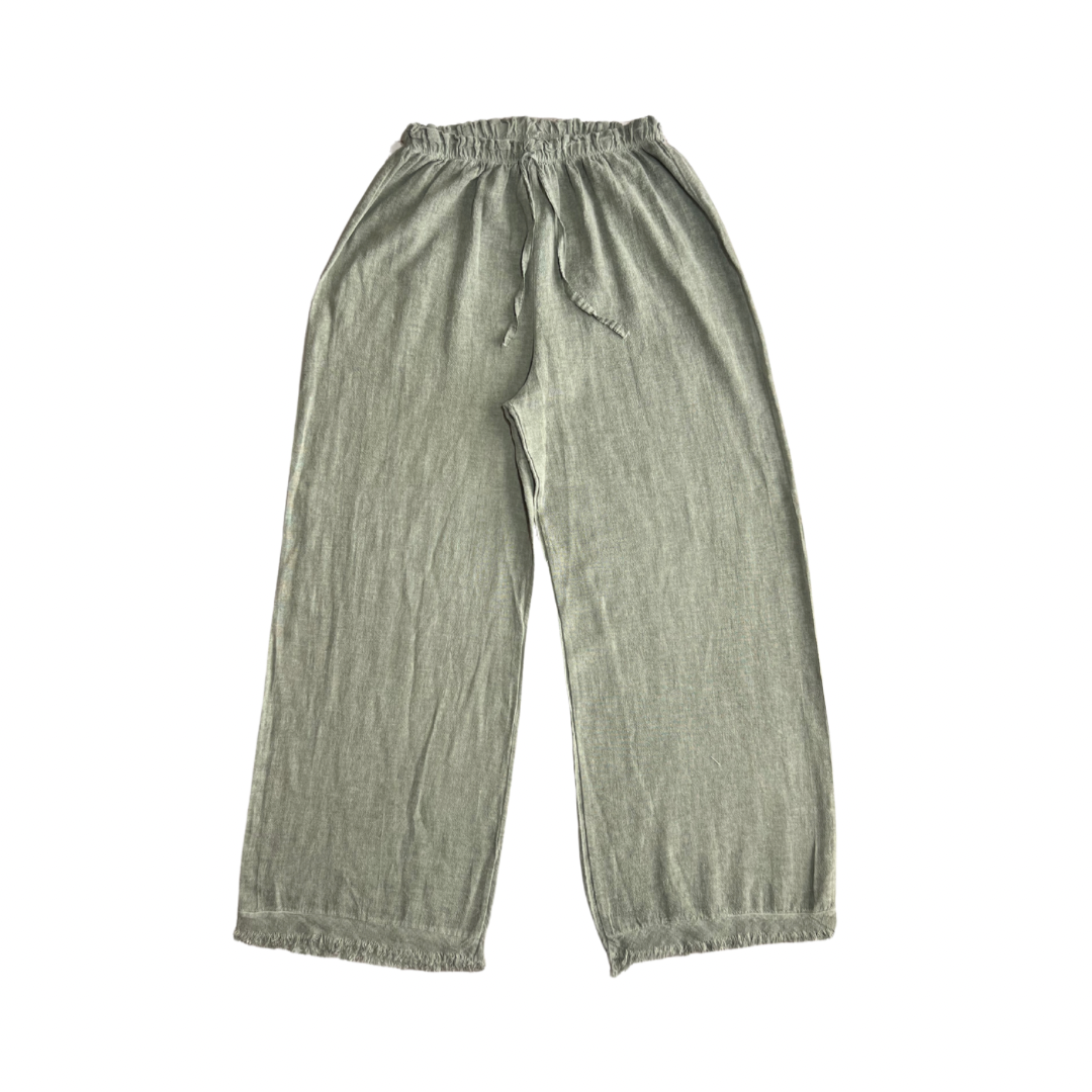 PANTALÓN ALGODÓN GOMA CINTURA
