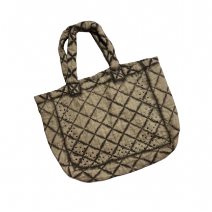 BOLSO ACOLCHADO ROMBOS 