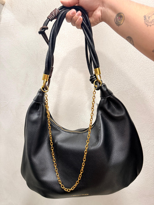 BOLSO NEGRO CADENA